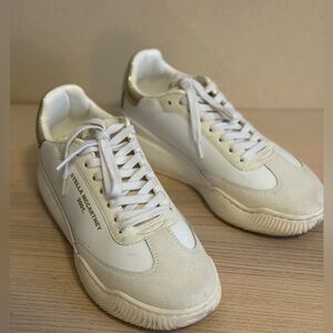 Stella McCartney  Cream and White Sneakers